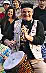 Image - Arthur Hull - originator of thje Village Drum Circles